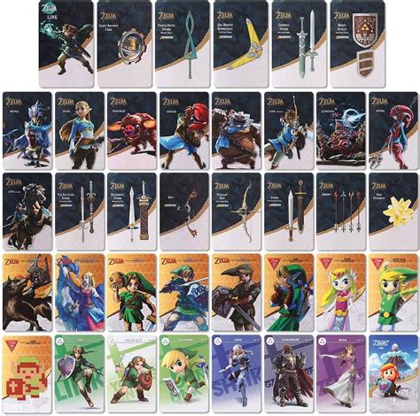 zelda 22 nfc cards|amazon Zelda amiibo cards.